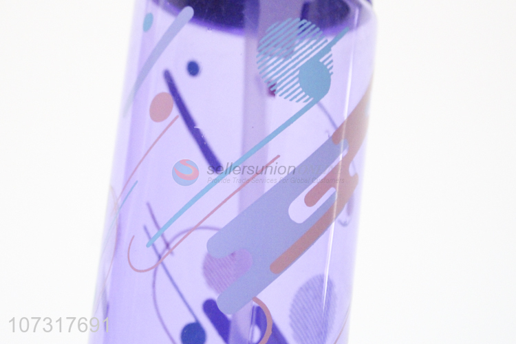 Wholesale Price Plastic Water Cup Travel Outdoor Portable Drinking Water Bottle With Straw