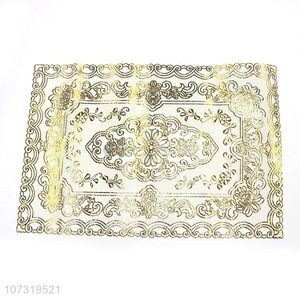 Contracted Design Rectangle Pvc Placemat Eco-Friendly Heat Resistant Table Mat