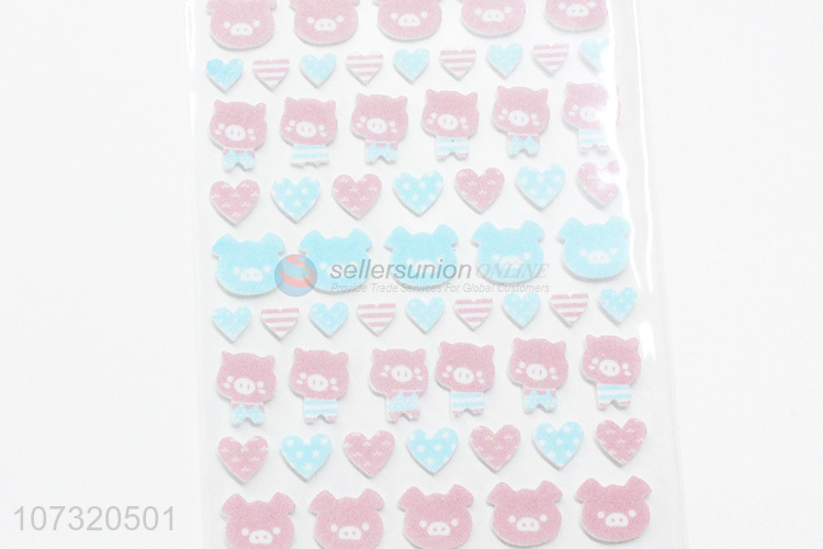 Wholesale Price Bear Shape Colorful Decorative Sticker