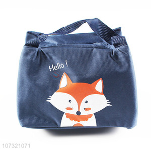 Wholesale Zipper Cartoon Thermal Insulation Bag Outdoor Picnic Oxford Cloth Lunch Bag