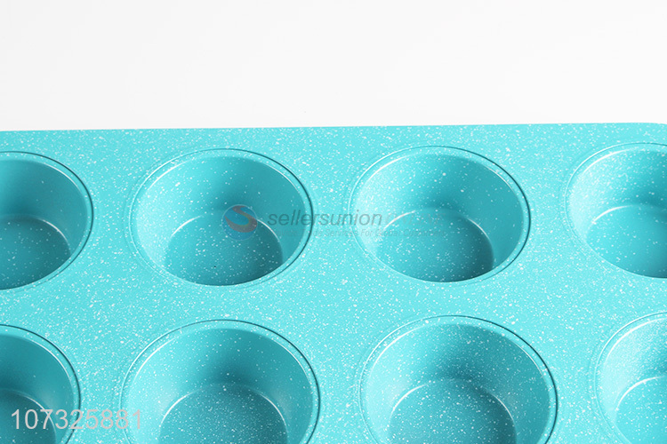 Best Price Food Grade Non-Stick Cupcake Pan Easy Clean Cake Mold