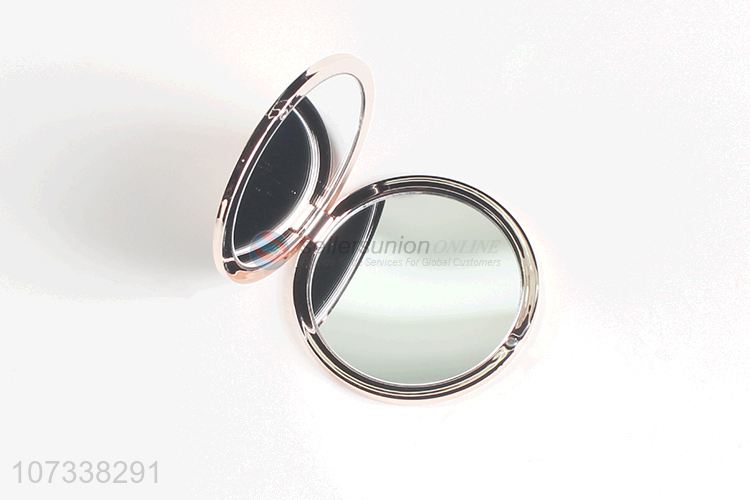 New Style Round Cosmetic Mirror Two Sides Pocket Mirror