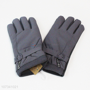 Good quality winter windproof anti-skid sports gloves for men