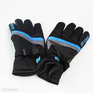 Premium products men winter outdoor thickened windproof gloves