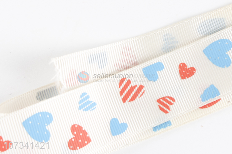 Good Sale Colorful Heart Pattern Clothing Decoration Ribbon