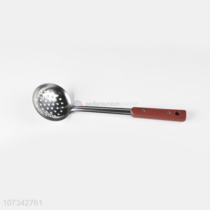 New Product Stainless Iron Leakage Ladle Kitchen Strainer Spoon