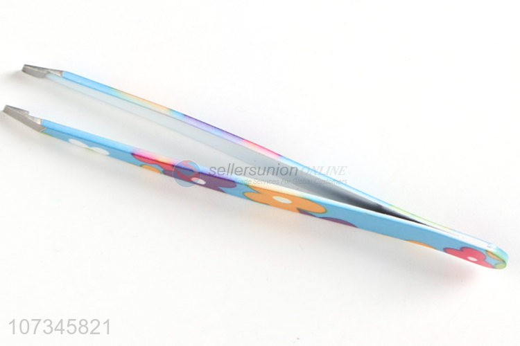 Fashion Printing Eyebrow Tweezers Popular Eyebrows Pliers