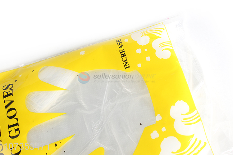 Good quality 100pcs disposable plastic gloves kitchen food gloves for restaurant