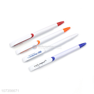 Custom Logo Advertising Ballpoint Pen Press Type Ball Pen