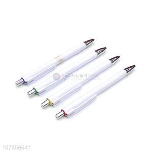 Good Price Plastic Press Type Ball Pen Multipurpose Ballpoint Pen