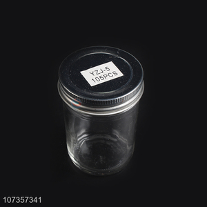 Promotional cheap kitchen gadgets clear sealed glass jar food container