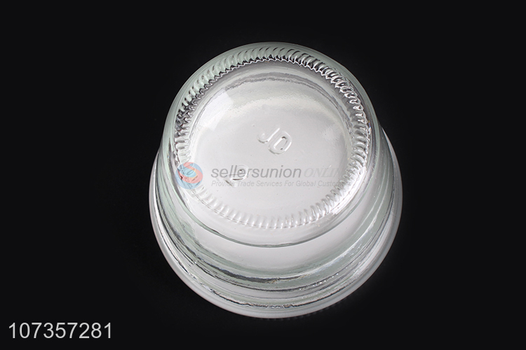 Latest design clear mini airtight jam honey glass jar food container