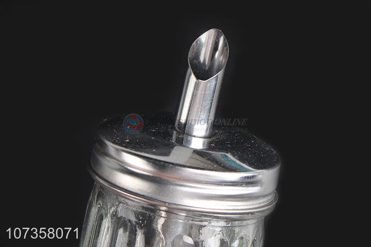 New products kitchen gadgets glass sugar dispenser condiment bottle