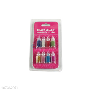 Suitable Price Nail Art Diy Accessories 8 Bottle Nail Sequins