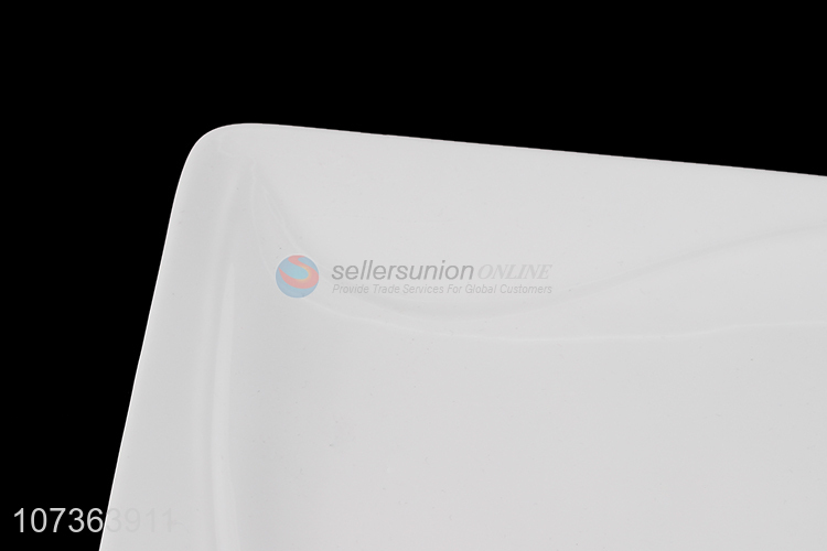 Unique Design White Melamine Plates Dinner Plate