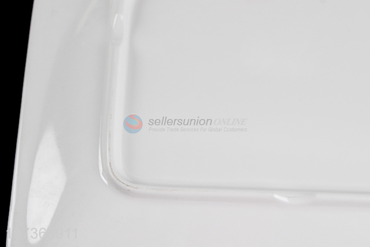 Unique Design White Melamine Plates Dinner Plate