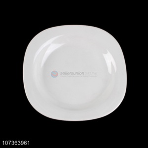 Hot Selling White Melamine Plates Fashion Dinner Plate
