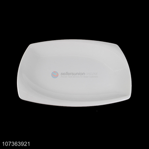 Creative Design White Dinner Plate Fashion Tableware