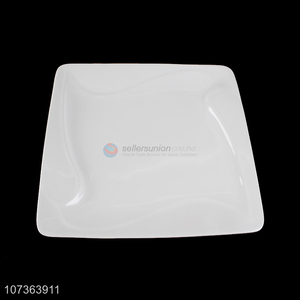 Unique Design White Melamine Plates Dinner Plate