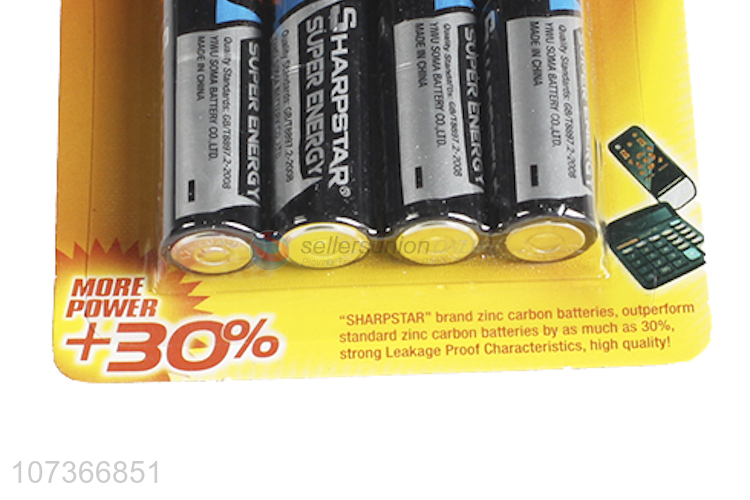 Custom 1.5V Super Energy Alkaline Dry Battery AA Battery