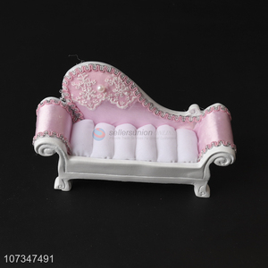 New product sofa shape ring tray display stand holder