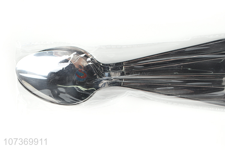 New style metal tableware set stainless steel dinner spoon