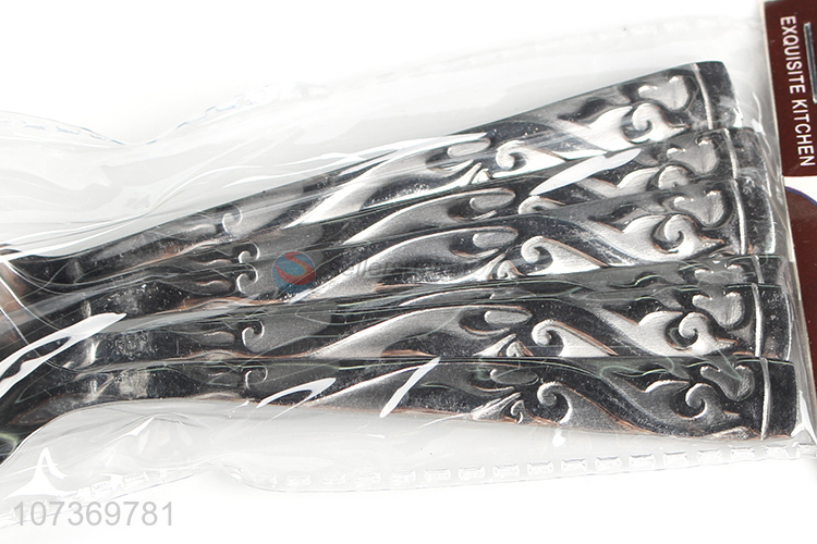 New products stainless steel spoon metal spoon home flatware