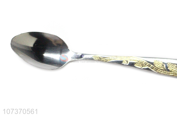 Good sale stainless steel coffee spoon metal spoon flatware