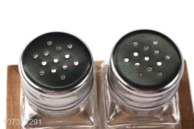 Wholesale Glass Pepper Salt Jar Pepper Shaker Seasoning Jar