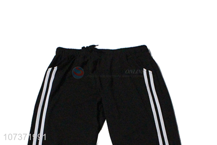 Wholesale Sweatpants Two Bar White Edge Casual Pants