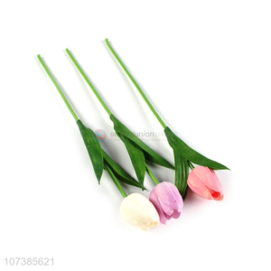 Hot products beautiful decorative mini artificial tulip flower false flower