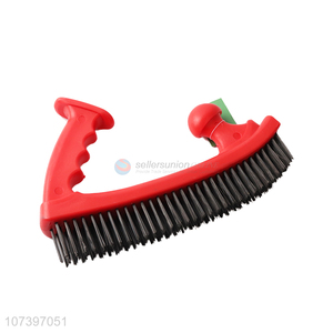 Creative Design Steel Wire Brush With Non-Slip Handle