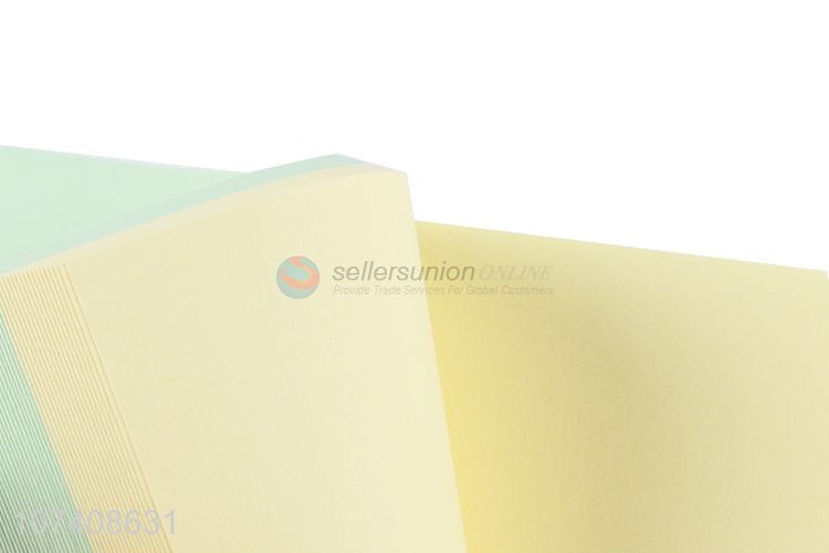 Hot selling colorful paper sticky notes self-adhesive memo pad