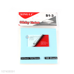Best selling 3*3 inch 100 sheets office school sticky notes