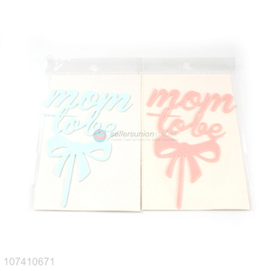 New product mother-to-be cake decoration acrylic cake topper