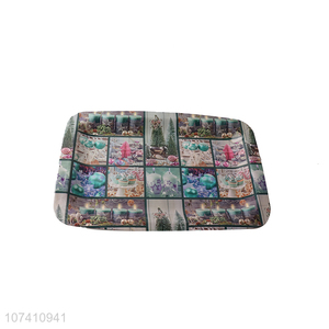 New product colourful plastic tray for serving food