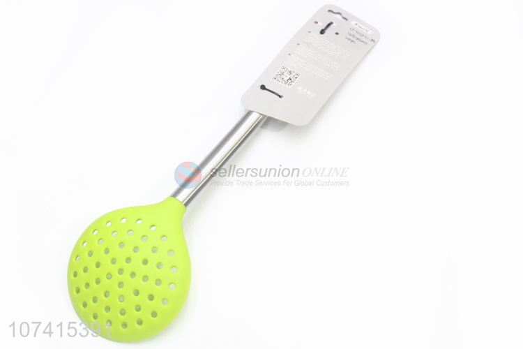 Wholesale Price Kitchen Accesories Silicone Leakage Ladle