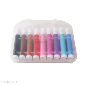 Factory <em>wholesale</em> non-toxic 18 colors plastic <em>water</em> <em>color</em> <em>pen</em> for kids