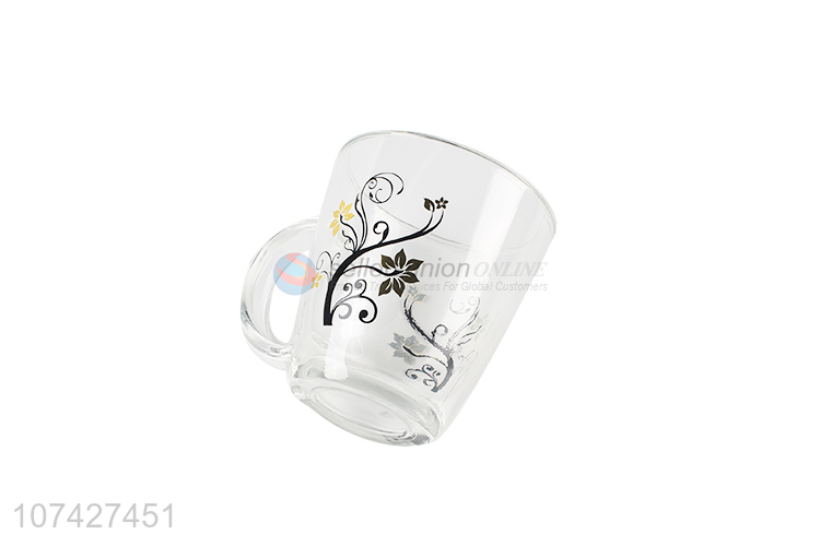 New Style Glass Water Cup Fashion Transparent Mug