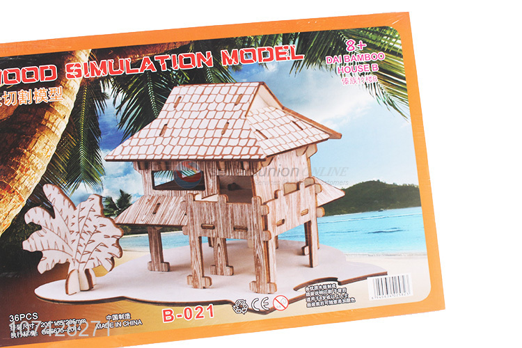 Delicate Design 3D Wood Simulation Model Toy