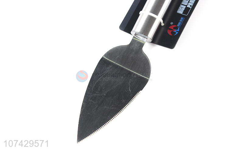 Factory wholesale stainless steel cake shovel pizza shovel cuspidal cake cutter