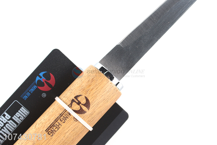 Competitive Price Kitchen Gadgets Bamboo Handle Fishtail Knife