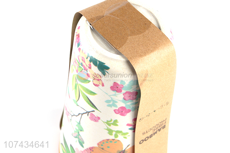 Custom Color Printing Bamboo Fiber Sealed Jar For Sale