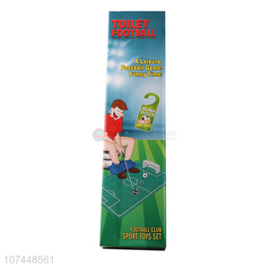 New Arrival Toilet Mini Football Game Toys Set