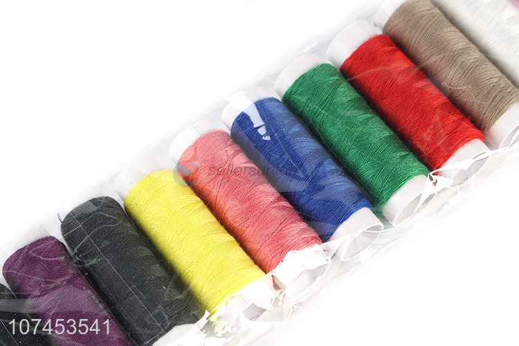 Good Quality 20 Yards 10 Pieces Multi-Color Sewing Thread Set