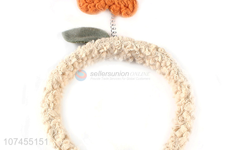 Unique Design Artificial Flower Hair Hoop Fashion Hair Band