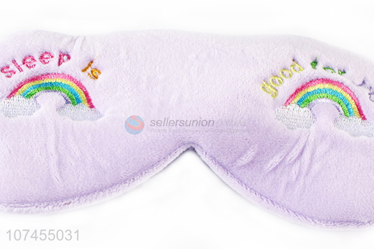 Best Quality Rainbow Embroidered Eye Mask Head Band