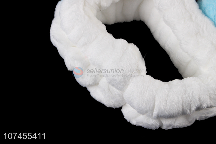 Wholesale Cute Pompoms Ball Elastic Make-Up Headband