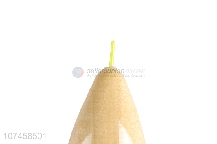 Premium quality fishing supplies wood fishing float fishing buoy