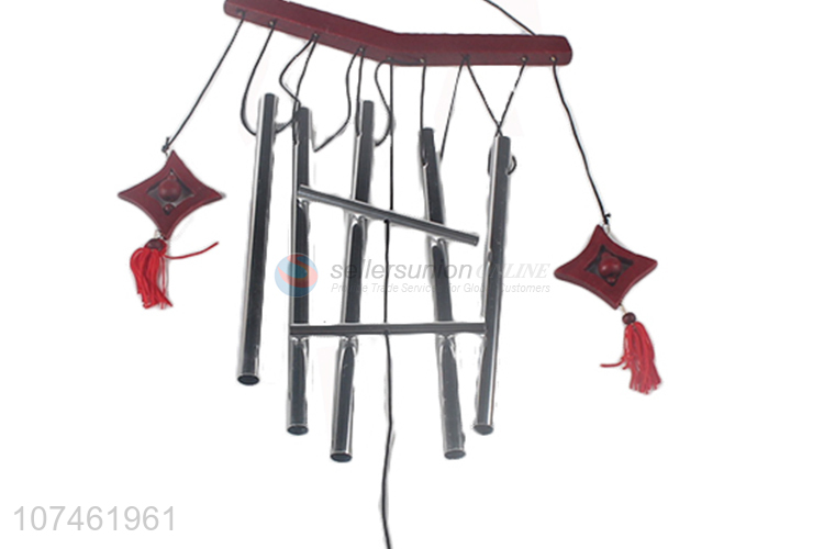 Suitable price garden ornaments retro wooden wind chimes handicrafts